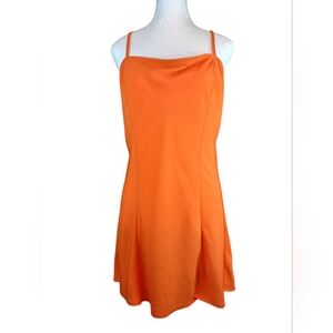 Urban Renewal Adjustable Slip Dress Orange Large